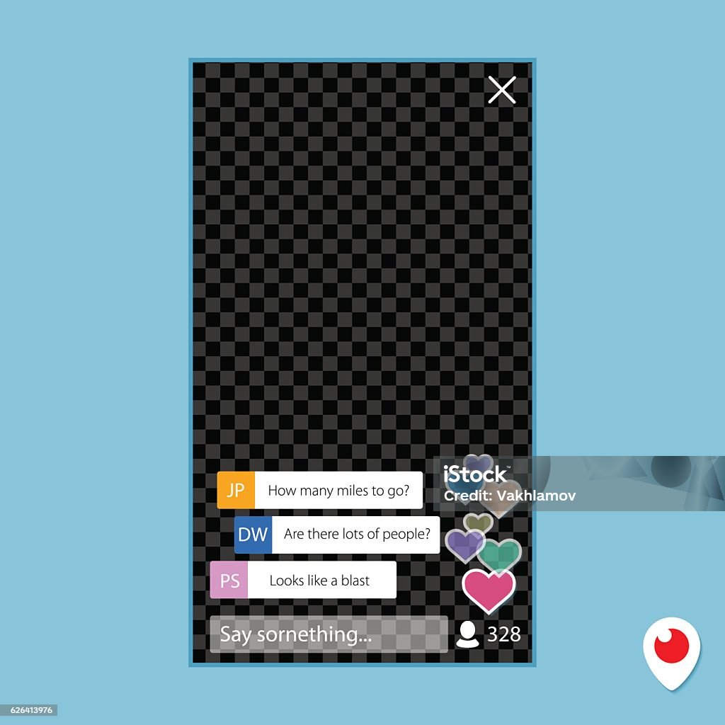 Periscope Program Periscope Program To Broadcast Video Over The Internet Stock ...