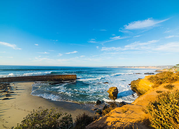 istock Rocks and sand in La Jolla coastline 626415108