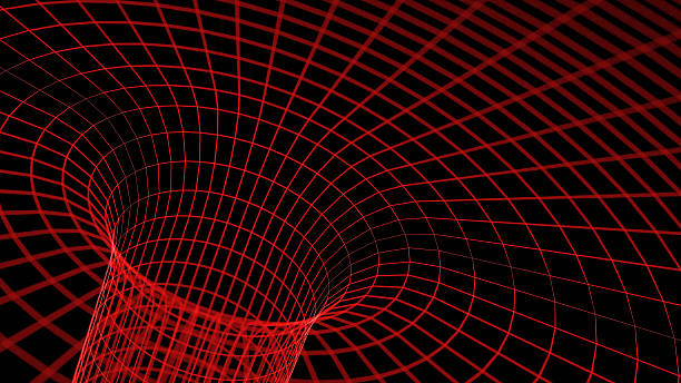 istock Wireframe tube - a skeletal three-dimensional model of surface 626426436