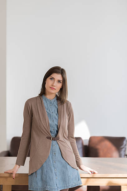istock Young businesswoman looking at camera 626428840