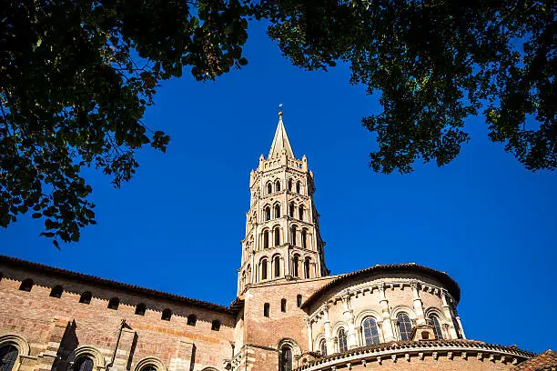 Photo of St. Sernin Basilica in Toulouse France