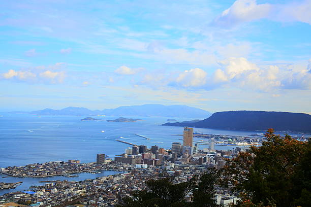 istock Takamatsu-Shi, Kagawa town 626444144