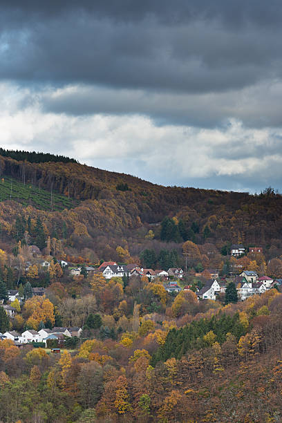 istock View of a little village in the Eifel in German. 626444366