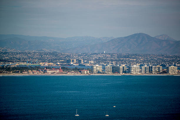 istock View on San Diego and Coronado island, USA 626445102