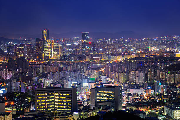 istock Seoul City at Night 626445140