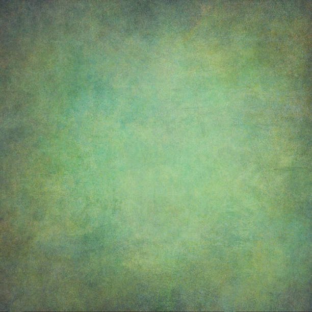 istock Abstract blue green hand-painted vintage background 626446012