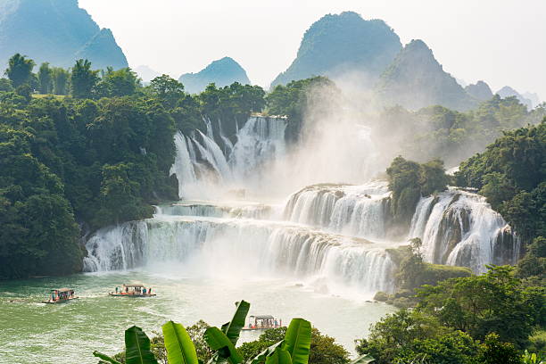 istock Stunning view at Detian waterfall in Guangxi, China 626460360