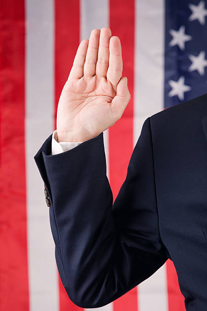 istock American Politician Taking An Oath 626462072