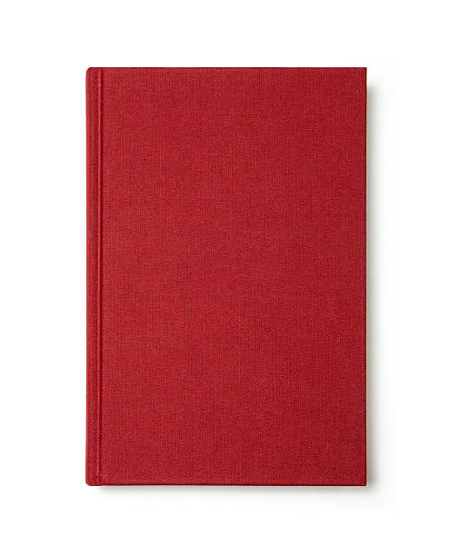 livre rouge. - couverture de livre photos et images de collection