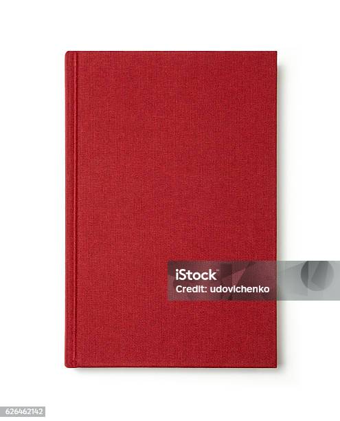 Red Book Stock Photo - Download Image Now - Book Cover, Book, Red