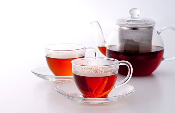 istock Black tea in glass cups 626462224