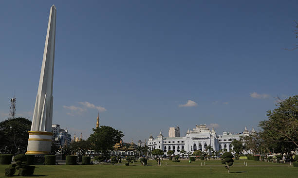 istock Independence monument, Maha Bandoola Garden, Yangon, Myanmar 626462694