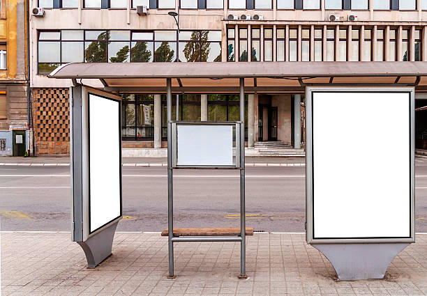istock Billboard on bus stop in the city 626463964