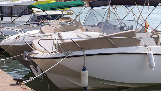 istock Many luxury boats in the harbor. 626469212