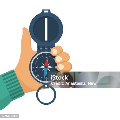 700+ Hand Holding Compass Stock Illustrations, Royalty-Free Vector Graphics  & Clip Art - iStock