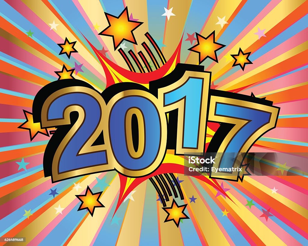 Dwonload 2017 Exploding 2017 Sign Stock Illustration - Download Image Now - 2017 ...