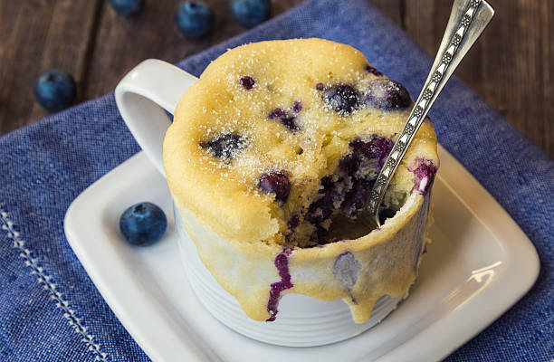 istock Homemade blueberry muffin mug cake 626490438