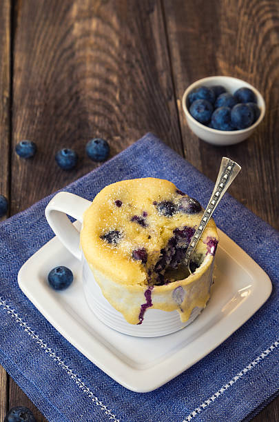 istock Homemade blueberry muffin mug cake 626490746