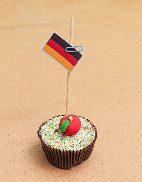 istock germany flag on a apple cupcake,picture of a 626497562