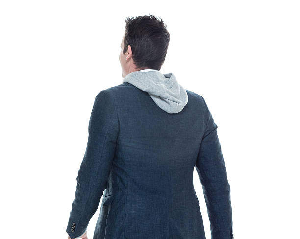 istock Rear view of man looking away 626497906