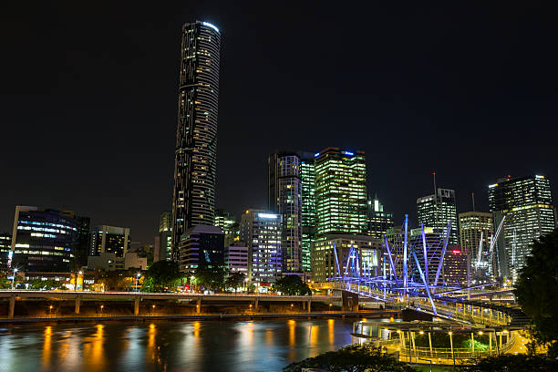istock Brisbane  Kurilpa bridge and skyline 626498082