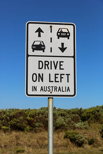 istock Drive on left in Australia sign 626499494