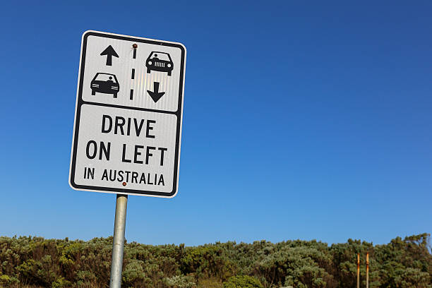istock Drive on left in Australia sign 626499534