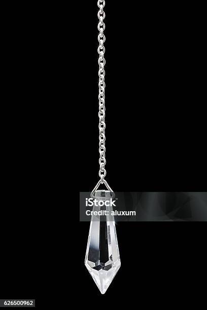 Pendulum Stock Photo - Download Image Now - Crystal, Crystal Glassware, Hanging