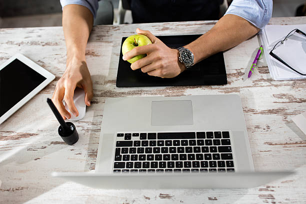 istock Designer working on the laptop 626515598