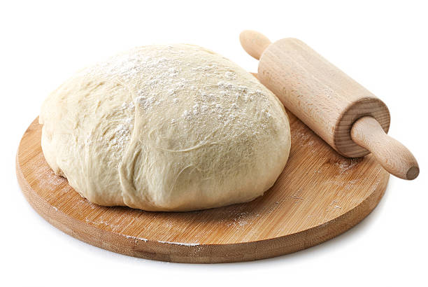 massa crua fresca - dough sphere kneading bread imagens e fotografias de stock