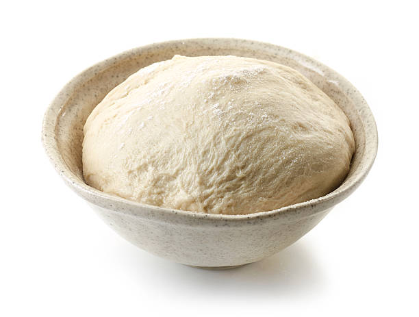 massa crua fresca - dough sphere kneading bread imagens e fotografias de stock