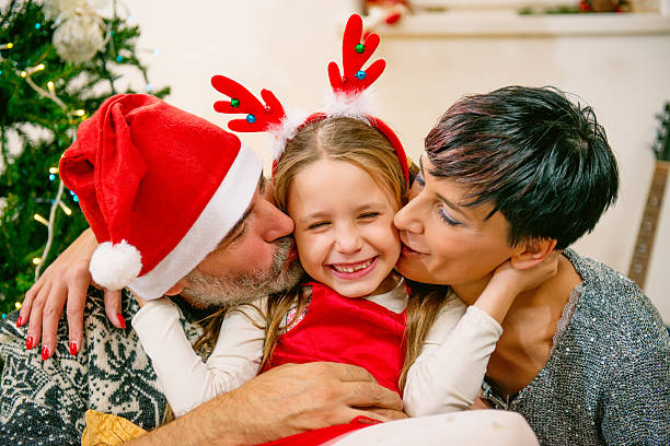 istock Family Portrait on Christmas 626523534