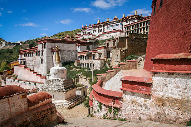 Jokhang monastery nearLhasa