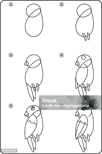 Ilustración de Cómo Dibujar Pájaro Fácil Dibujo Pájaro Para Los Niños Paso A Paso y más Vectores Libres de Derechos de Animal - iStock Ilustración de Cómo Dibujar Pájaro Fácil Dibujo Pájaro Para Los Niños Paso A Paso y más Vectores Libres de Derechos de Animal - iStock