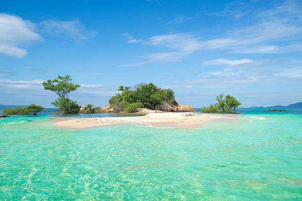 istock Little Island in the ocean 626538190