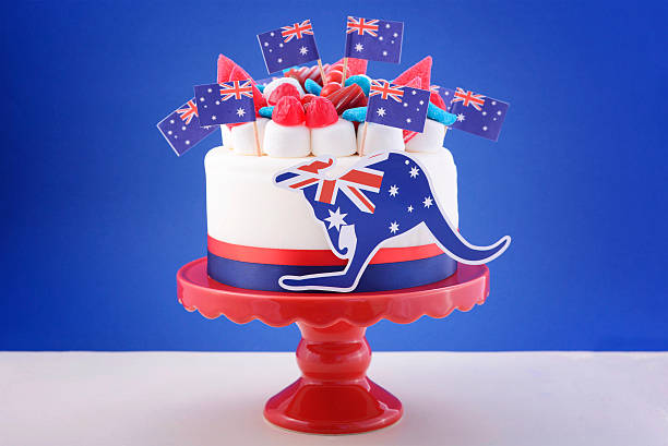 istock Happy Australia Day celebration cake 626542734