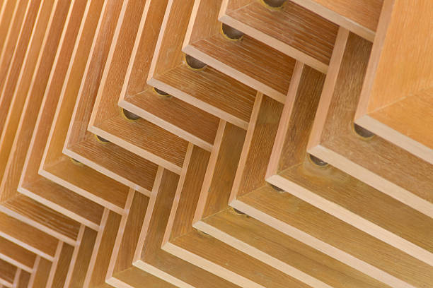 Built-in wood for the background