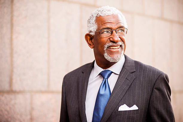 istock Attractive Senior African American Business Man 626545346