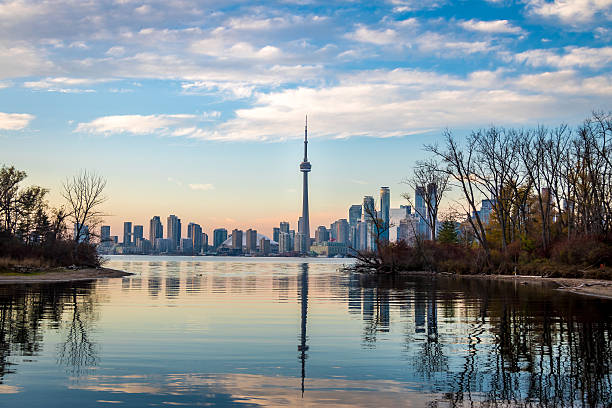 istock Toronto Skyline view from Toronto Islands - Toronto, Ontario, Canada 626546204