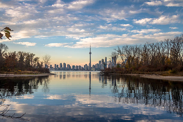 istock Toronto Skyline view from Toronto Islands - Toronto, Ontario, Canada 626546308