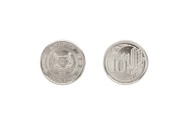 istock Front and back of Singapore coin 10 cent. 626548636