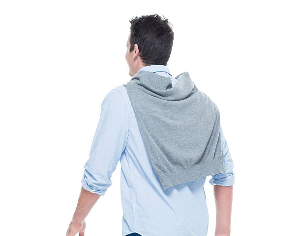 istock Rear view of man walking 626549172