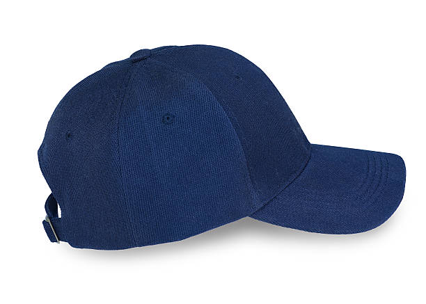 istock Baseball dark blue cap isolated on white background. 626550068