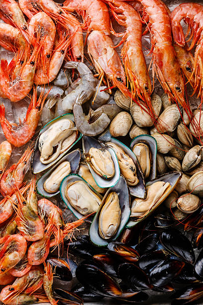 istock Raw fresh Seafood Cocktail close up 626570662
