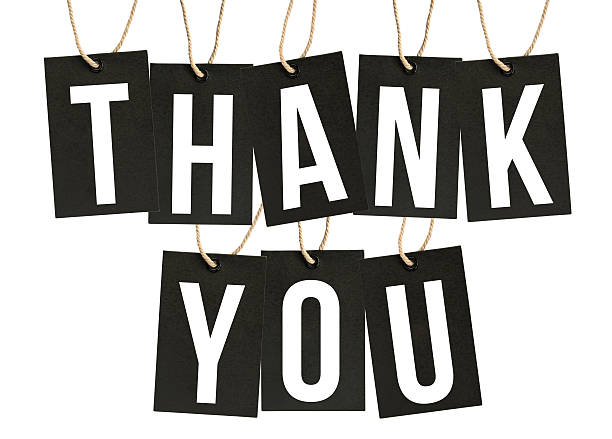 istock THANK YOU Word on Black Tags Isolated on White Background 626573140