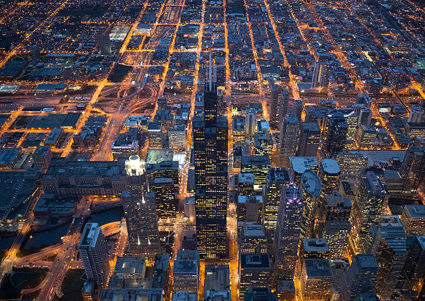 istock Beautiful skyscrapers in Chicago 626574058