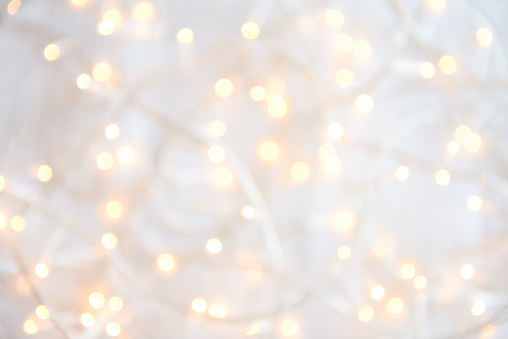 Christmas lights Defocused