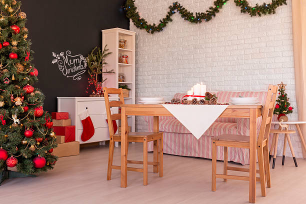 istock Christmas time at home 626583516