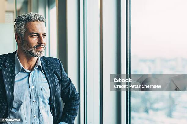 Confident In His Success Stock Photo - Download Image Now - Businessman, Business Person, Leadership