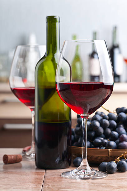 istock Glass of red wine 626584514